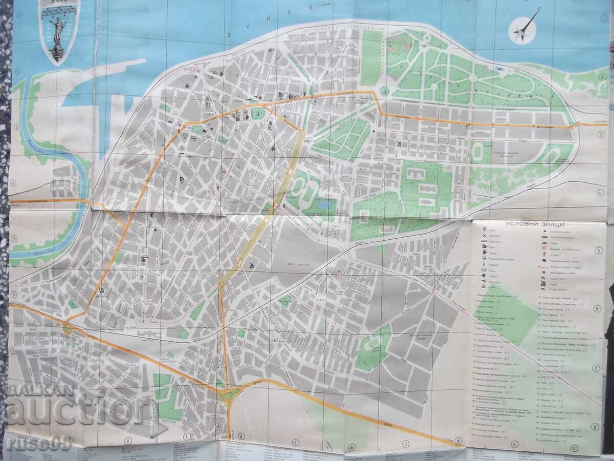 Delivery of Map "Ruse - 1965"