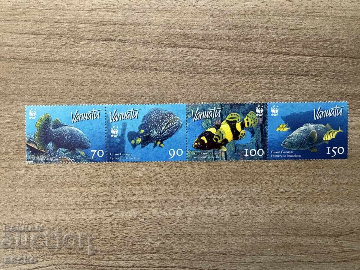 Βανουάτου - WWF - Ψάρι (2006) MNH