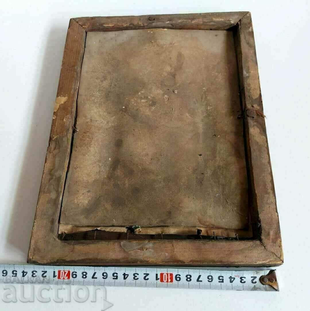 . ICONOGRAFĂ VECHE DE SECOLUL XIX CINA CINA ÎN CĂRĂ - 5