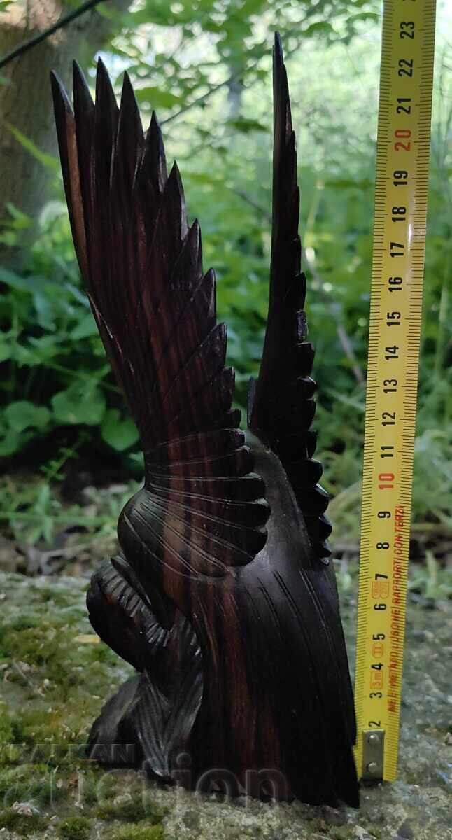 FIGURINĂ DIN LEMN SCULPTURĂ PĂSĂRI PASĂRE VULTUR cu preț € 5.00 | 9.78 BGN