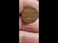 1/2 duit 1808