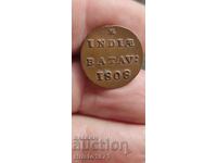 1/2 duit 1808