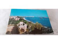 Carte poștală Tripoli vedere la malul mării 1981