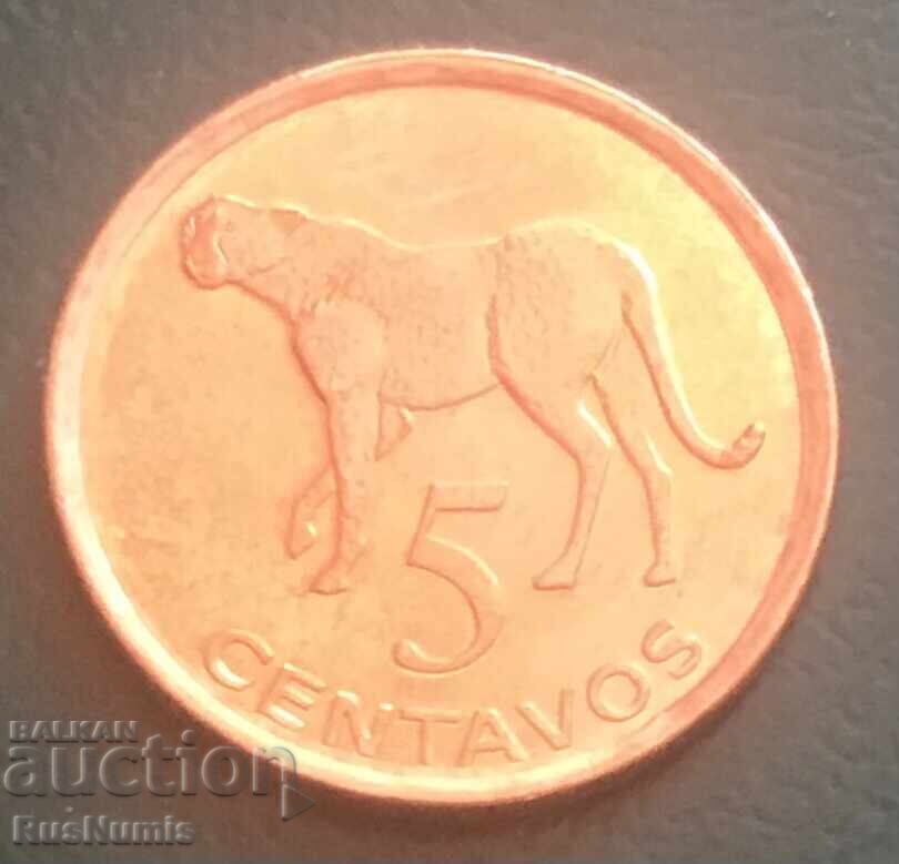 Mozambic. 5 centavos 2006