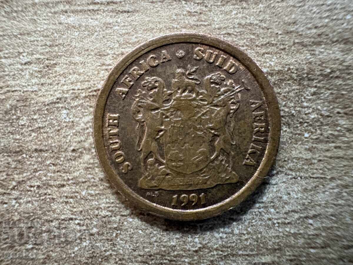 Africa de Sud - 1 cent (1991) cu preț € 0.12 | 0.23 BGN