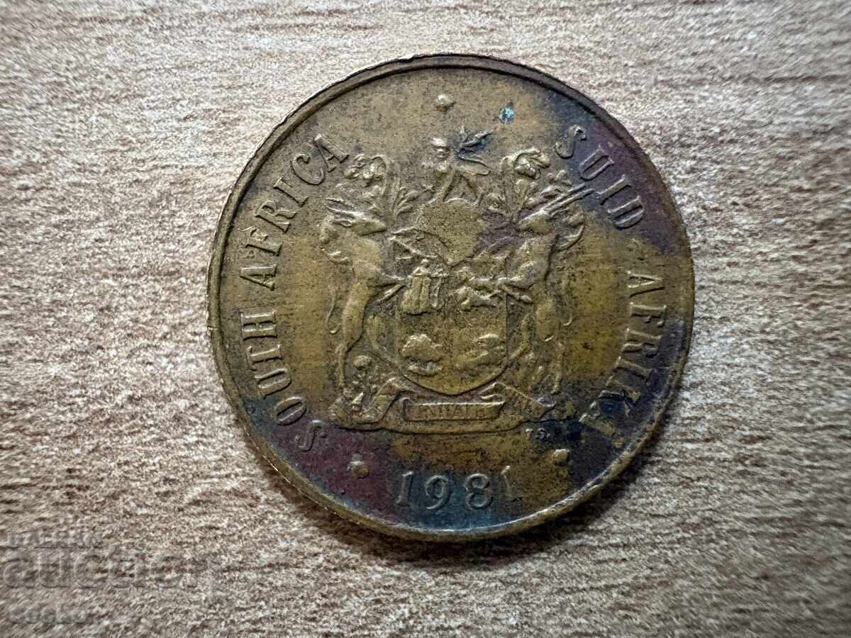 Africa de Sud - 2 cenți (1981) cu preț € 0.15 | 0.29 BGN Africa de Sud - 2 cenți (1981) cu preț € 0.15 | 0.29 BGN