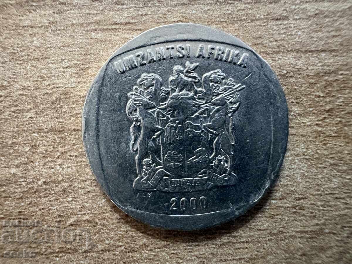 Africa de Sud - 2 ranzi (2000) cu preț € 0.35 | 0.68 BGN