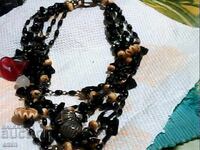 Natural stone necklace