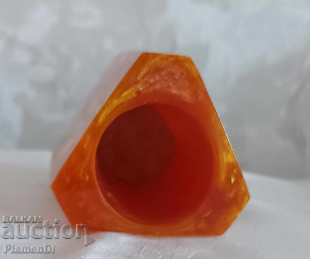 Delivery of Retro pencil holder, Catalin pencil holder, Bakelite