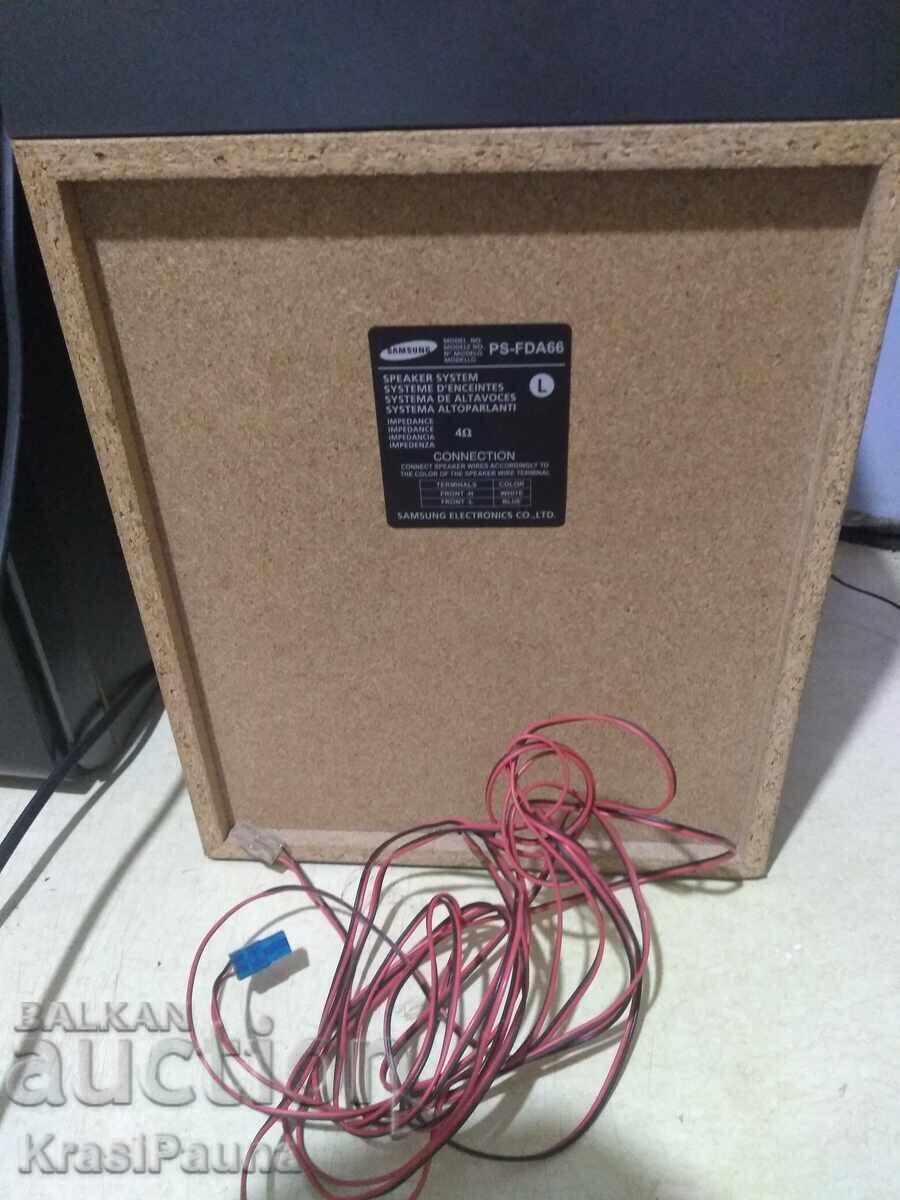 Livrarea Tuner / Amplificator cu două boxe „Samsung”