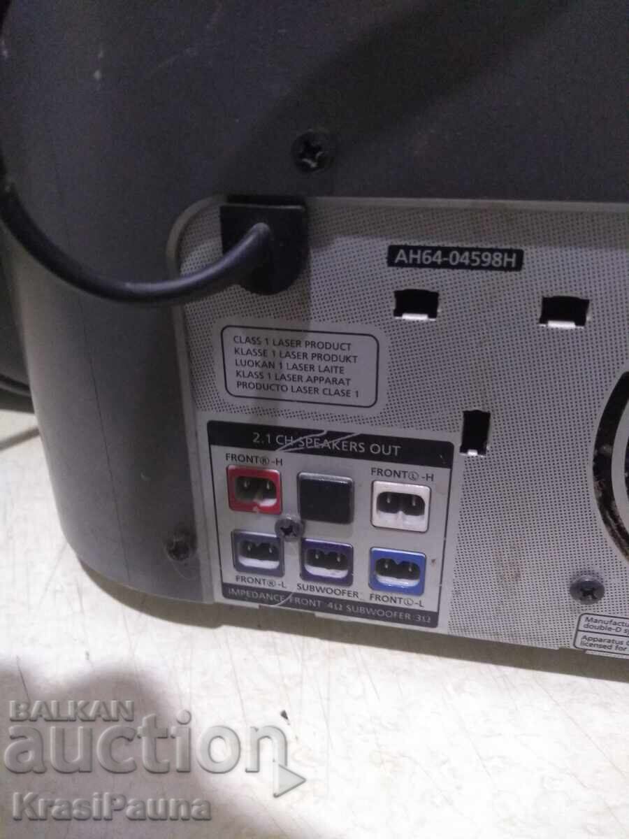 Tuner / Amplificator cu două boxe „Samsung” - 7