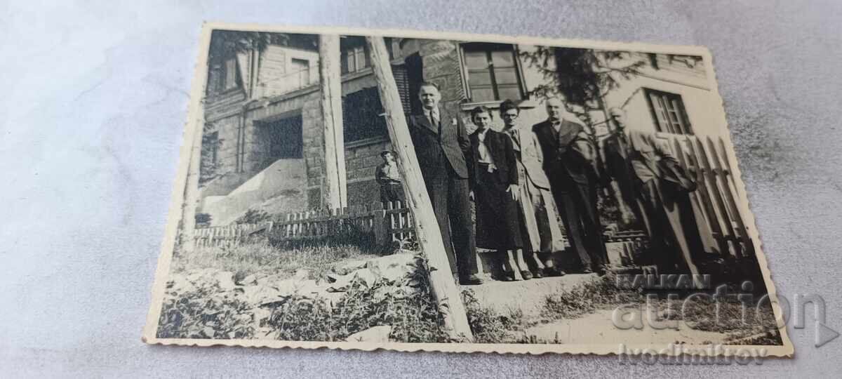 Снимка Беглика Мъже и жена 1938 Снимка Беглика Мъже и жена 1938