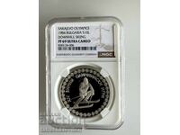 10 лева 1984 г. Сараево NGC PF 69