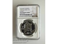 10 лева 1987 г. хокей NGC PF 69