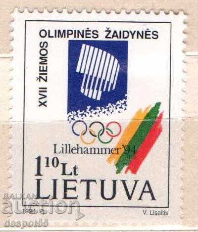 1994. Lituania. Jocurile Olimpice de iarnă - Lillehammer, Norvegia