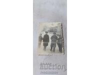 Fotografie Sofia Băieți pe stradă în timpul iernii 1939