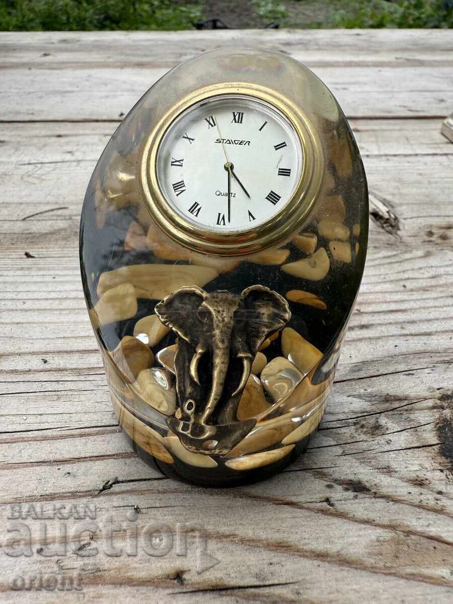 Ceas de masă vintage rar STAIGER Quartz