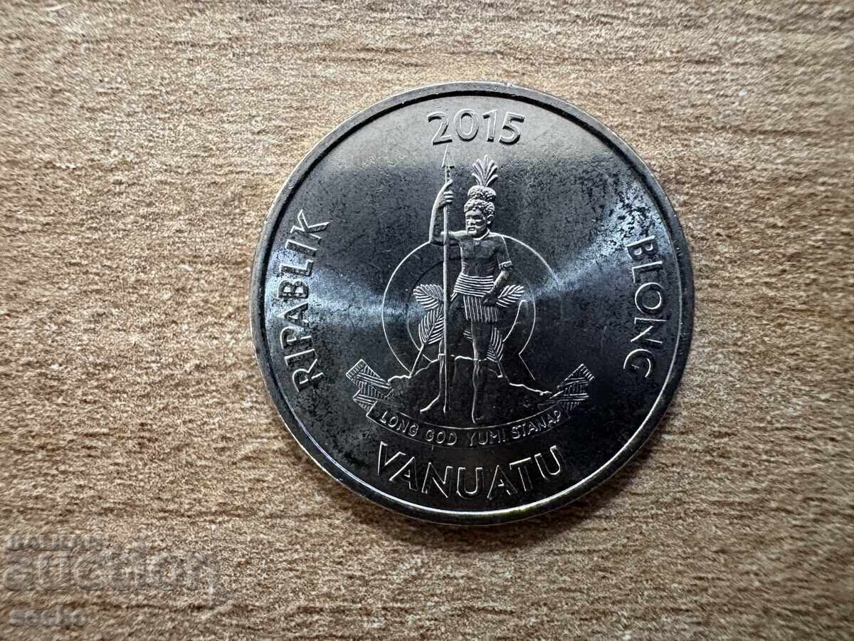 Vanuatu - 20 vatu (2015) cu preț € 3.00 | 5.87 BGN