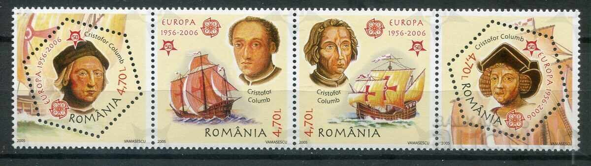 Румъния 2006г. MnH - Кораби, Колумб, C.E.P.T. Europa Румъния 2006г. MnH - Кораби, Колумб, C.E.P.T. Europa