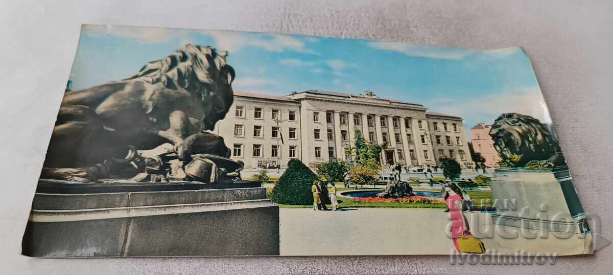 Carte poștală Ruse Casa Sovietelor 1963