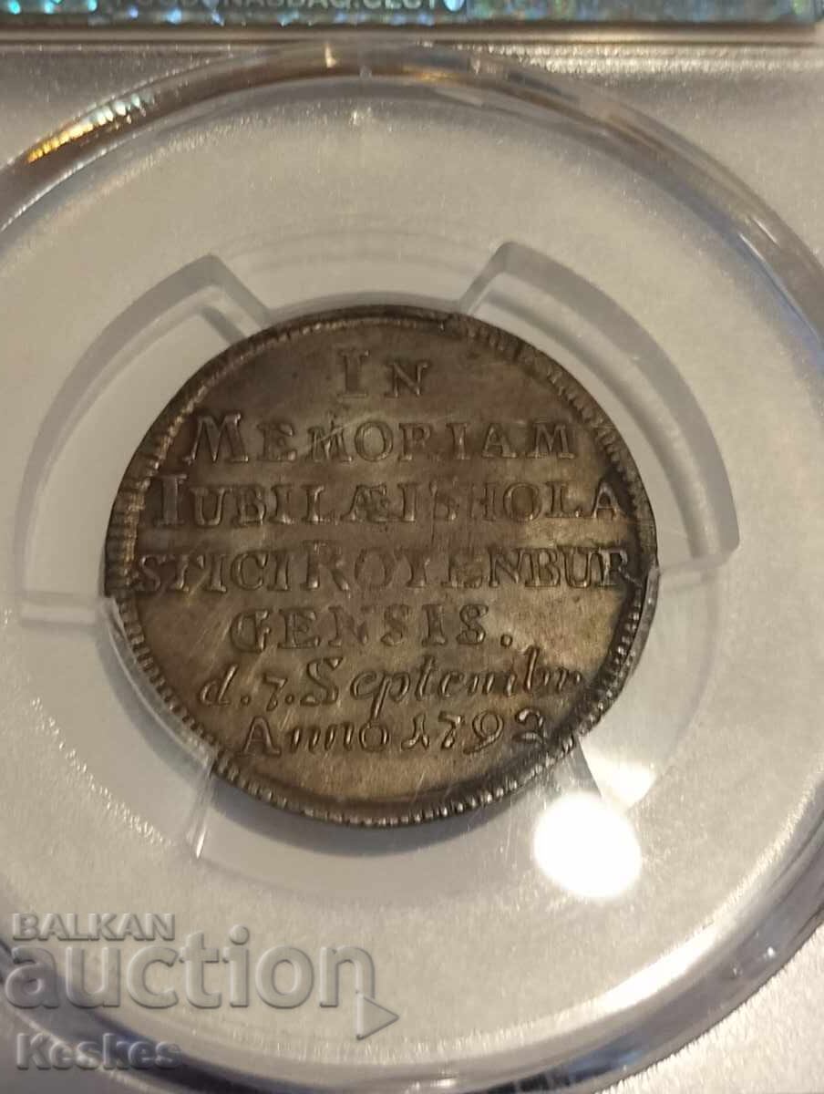 Γερμανία Βαυαρία Ρότενμπουργκ 1792 SP63 - 5