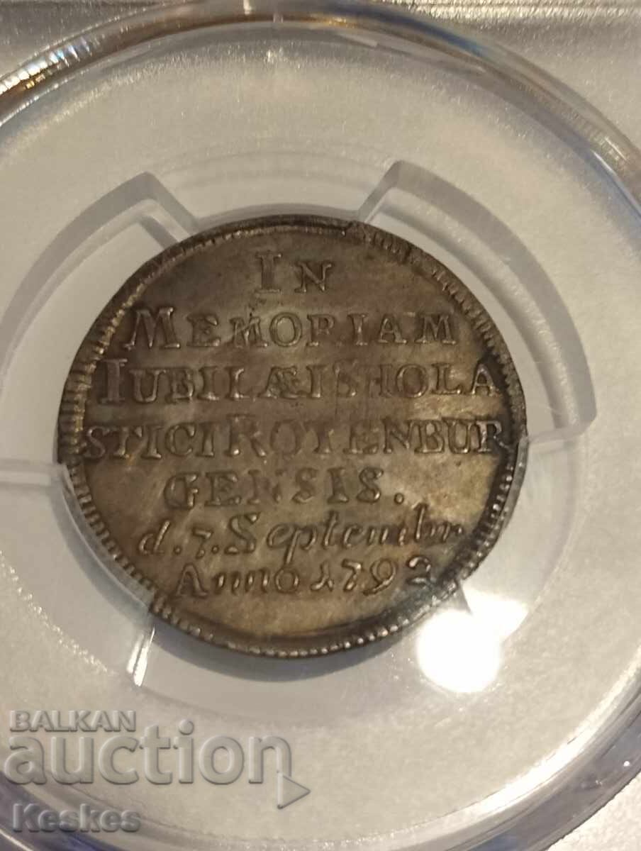 Γερμανία Βαυαρία Ρότενμπουργκ 1792 SP63 - 7
