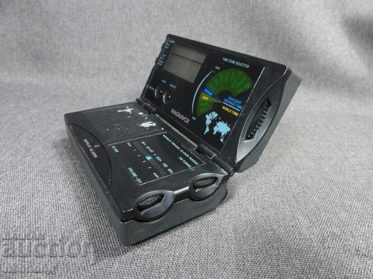 Παράδοση BZC STAR RETRO ΤΡΑΝΖΙΣΤΟΡ ΡΑΔΙΟΦΩΝΟ MAGNAVOX TRAVEL CLOCK RADIO