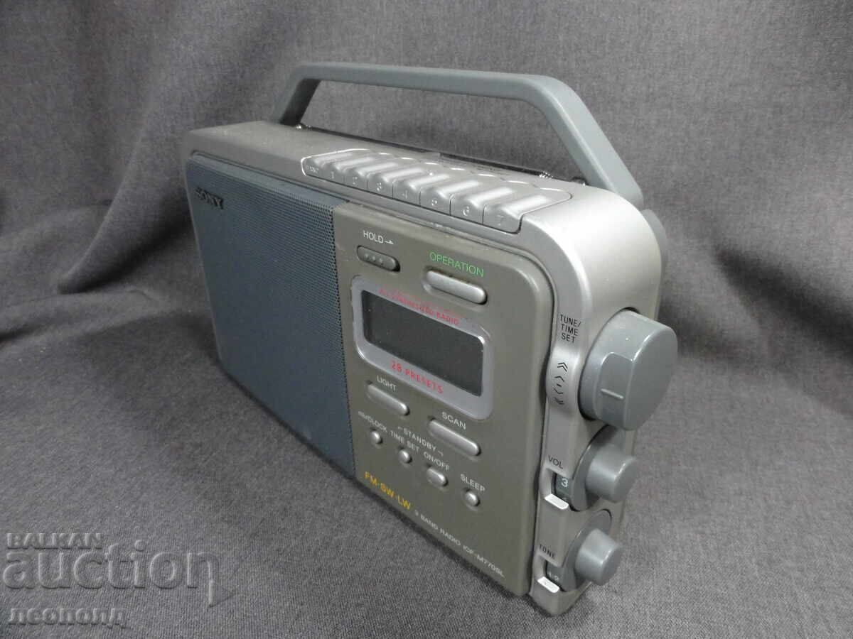 BZC STAR RETRO TRANSISTOR RADIO SONY ICF-M770SL with price € 0.65 | 1.27 BGN