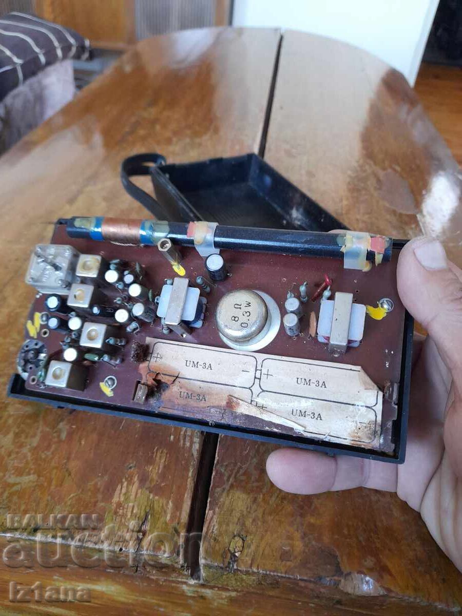 Vintage radio, AceTone Deluxe radio receiver - 5