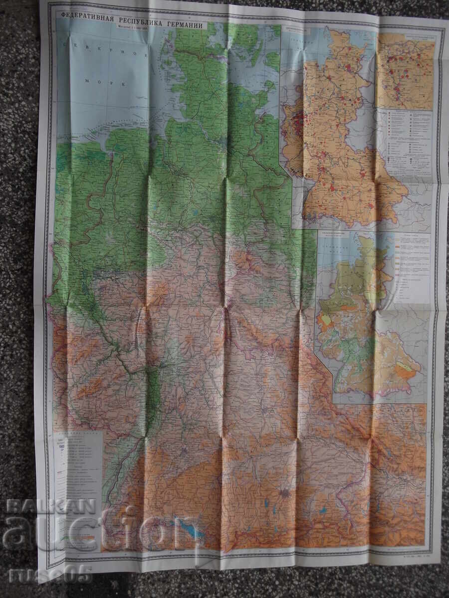 Auction  Map "Federal Republic of Germany - 1982"