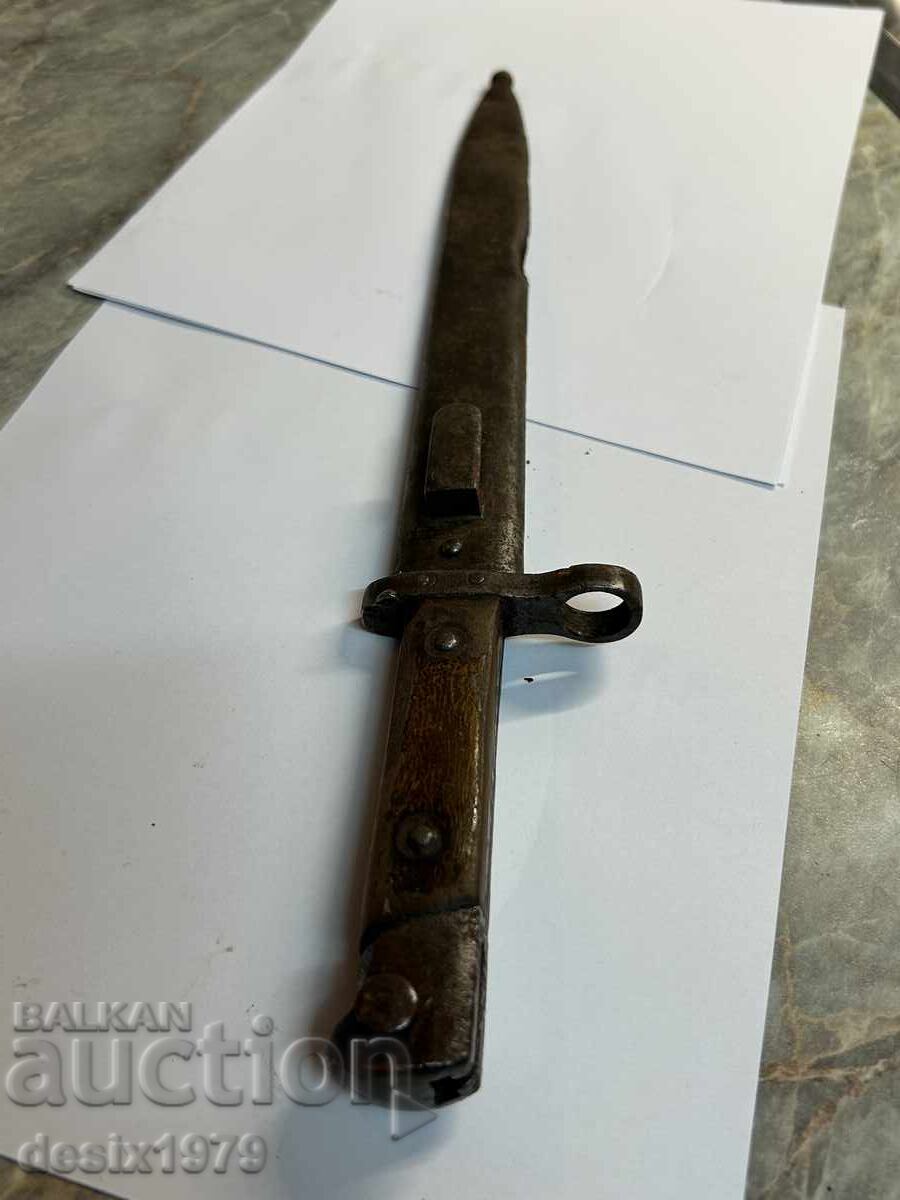 Рядък щик SOLINGEN - заточван с подбиена кания - 7