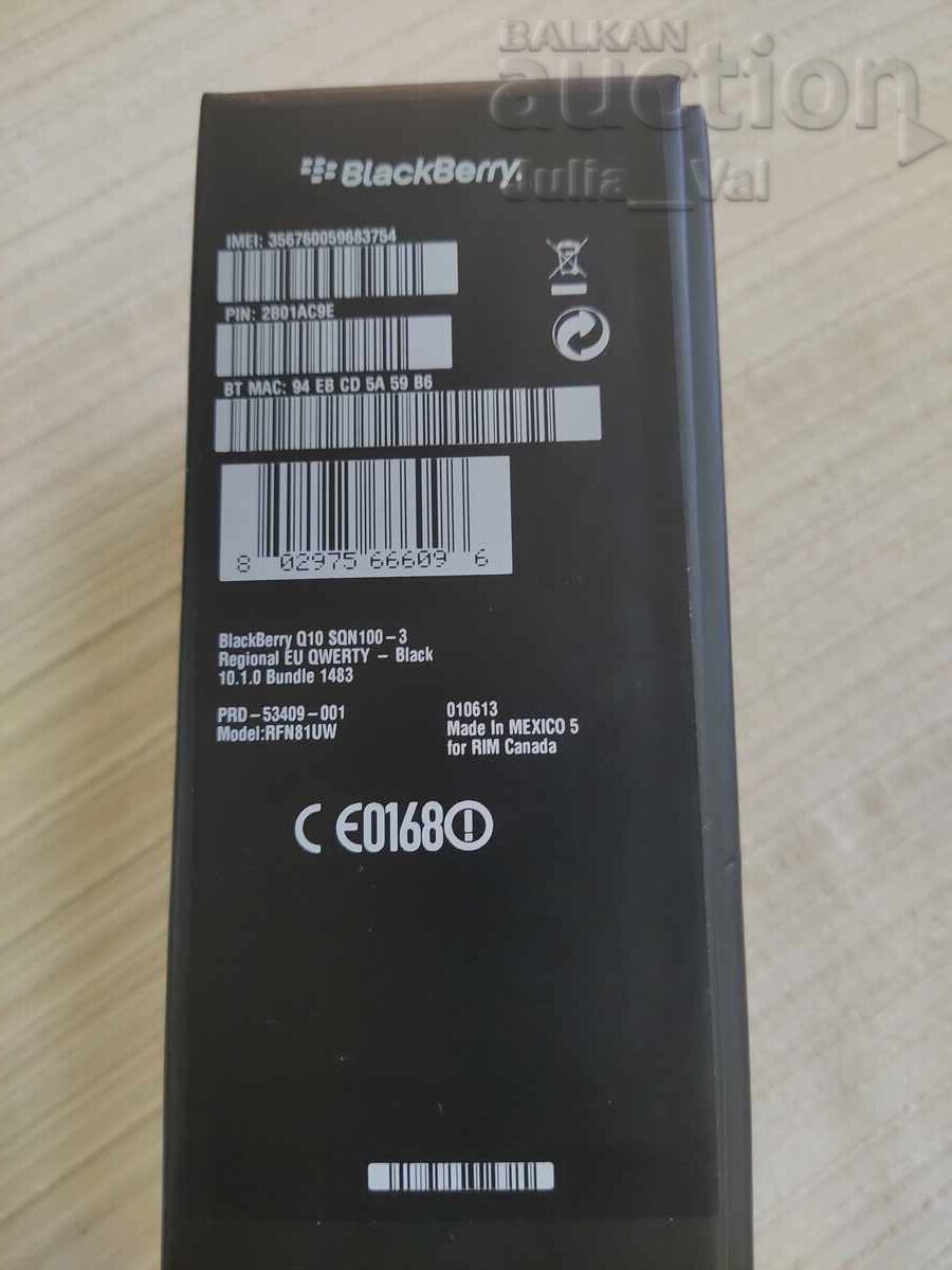 Livrarea Blackberry Q10 nou-nouț - Licitație de la 0.01 cenți Livrarea Blackberry Q10 nou-nouț - Licitație de la 0.01 cenți