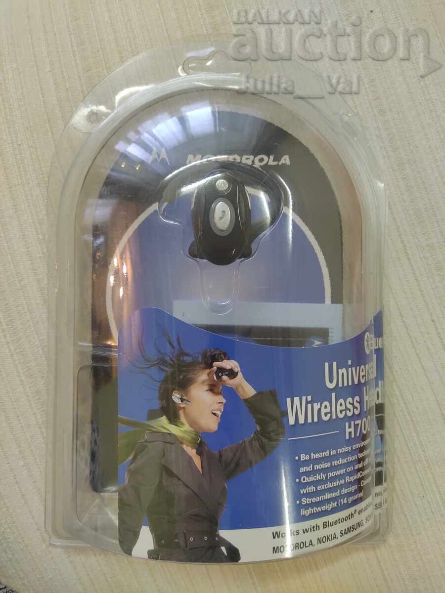 Hands-free Motorola H700 nou-nouț - Preț de pornire de la 0,01 cenți