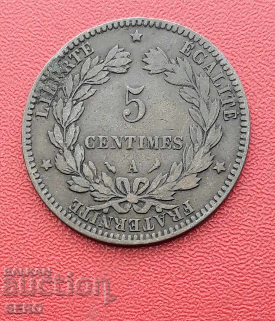 Franța-5 centime 1897 Franța-5 centime 1897