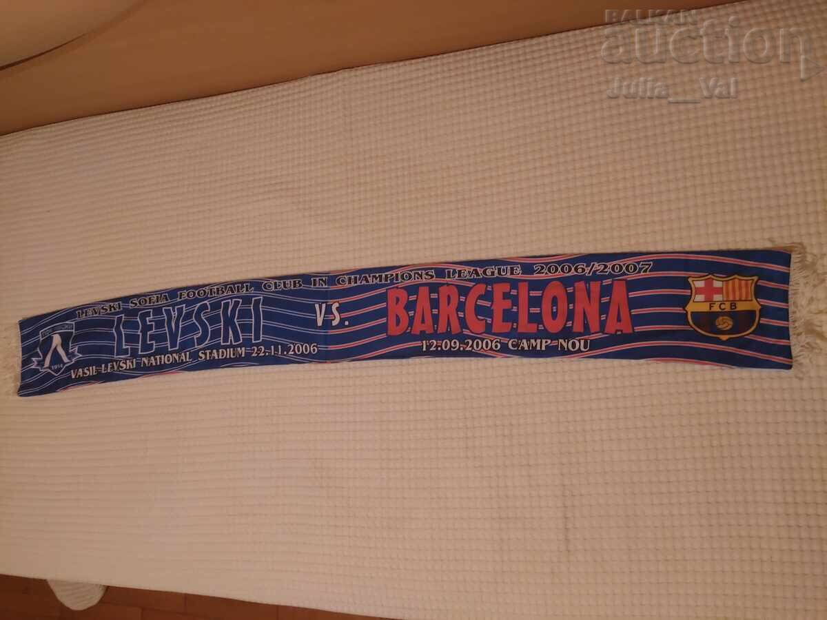 Livrarea Eșarfă PFC Levski - Barcelona 2006 BZC de la 0.01 cenți