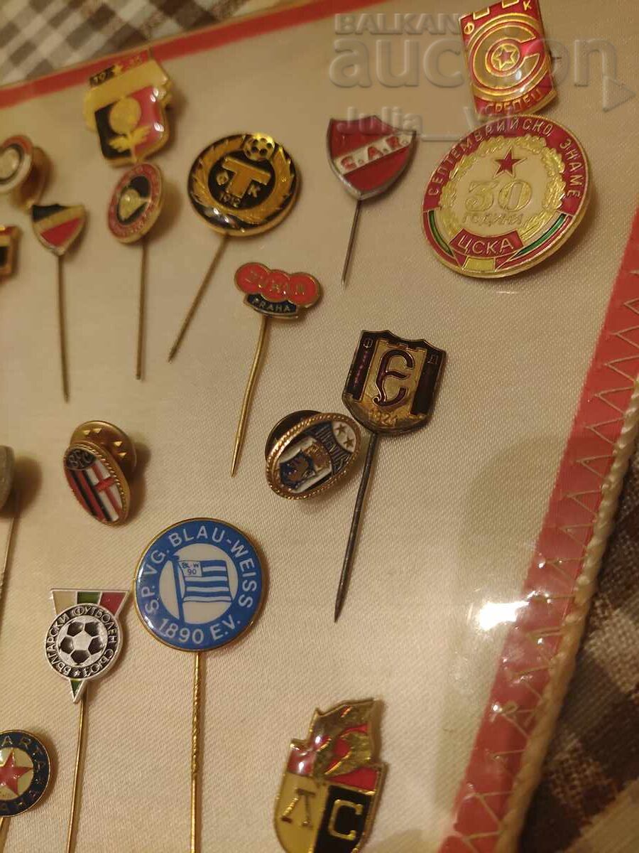 Colecție de insigne de fotbal BZȚ de la 0.01 cenți - 5
