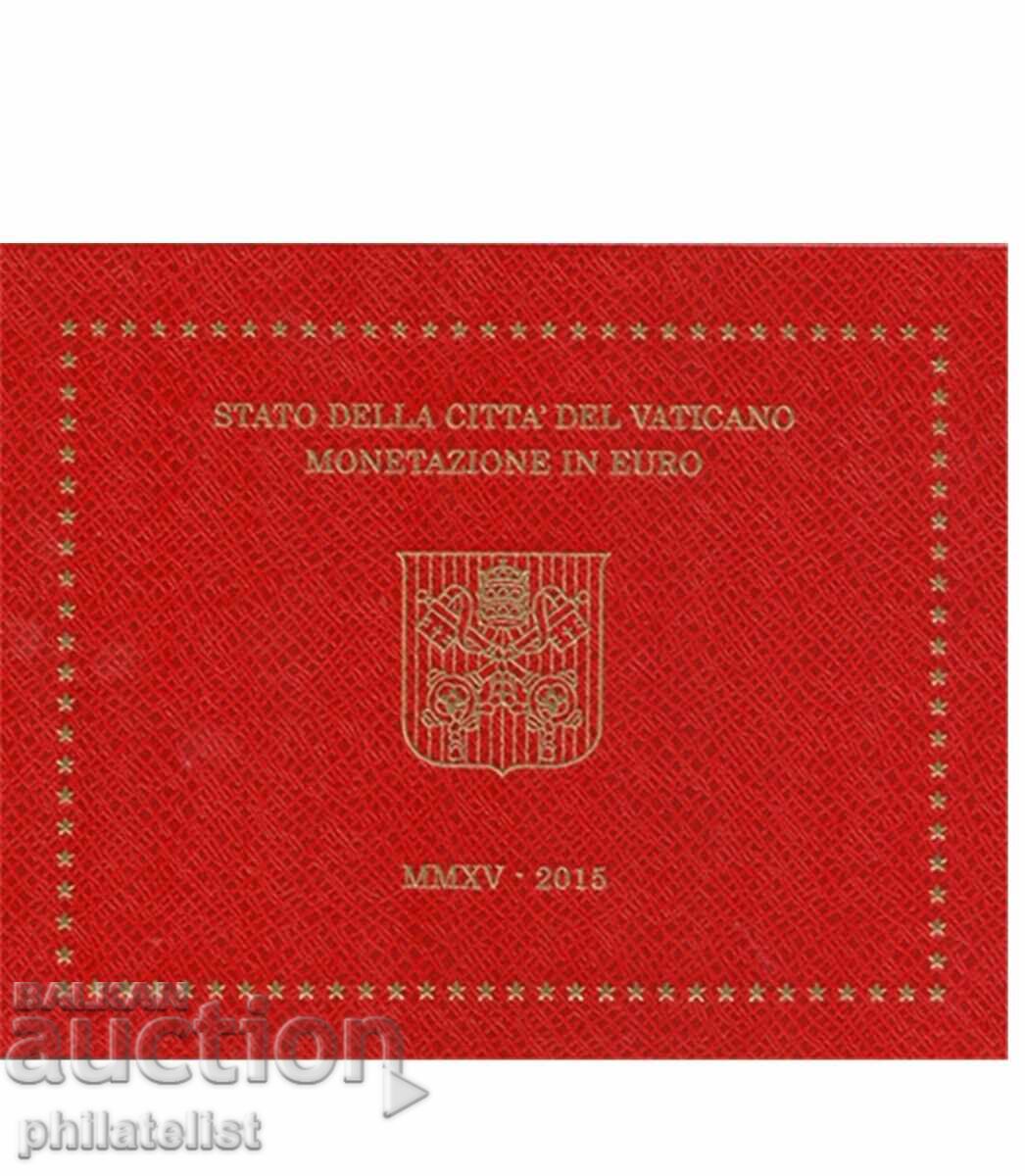 Vatican 2015 - set complet de la 1 cent la 2 euro BU