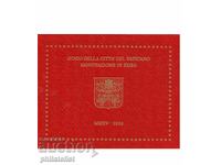 Vatican 2015 - complete set from 1 cent to 2 euro BU
