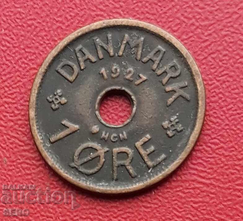 Danemarca - 1 øre 1927