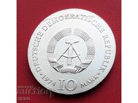 Germania-RDG-10 mărci 1974-argint-Caspar David Friedrich