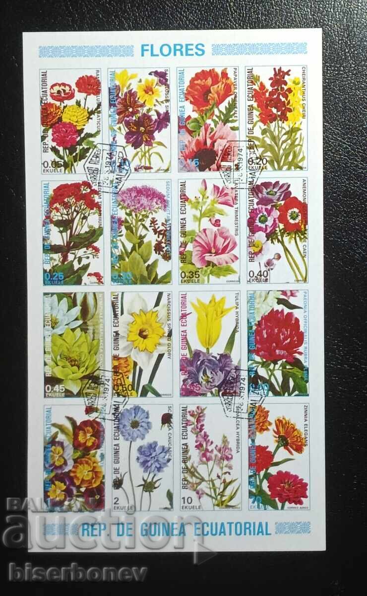 Guineea Ecuatorială, blocuri cu gumă originală Guineea Ecuatorială, blocuri cu gumă originală