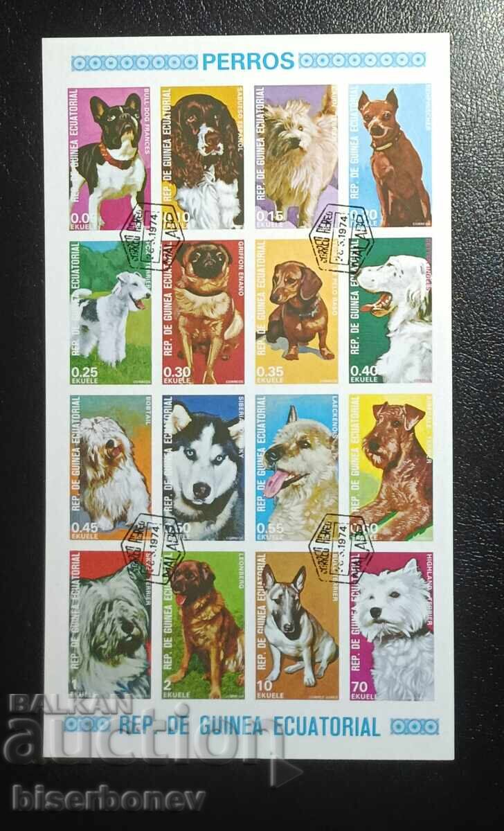 Guineea Ecuatorială, blocuri cu gumă originală