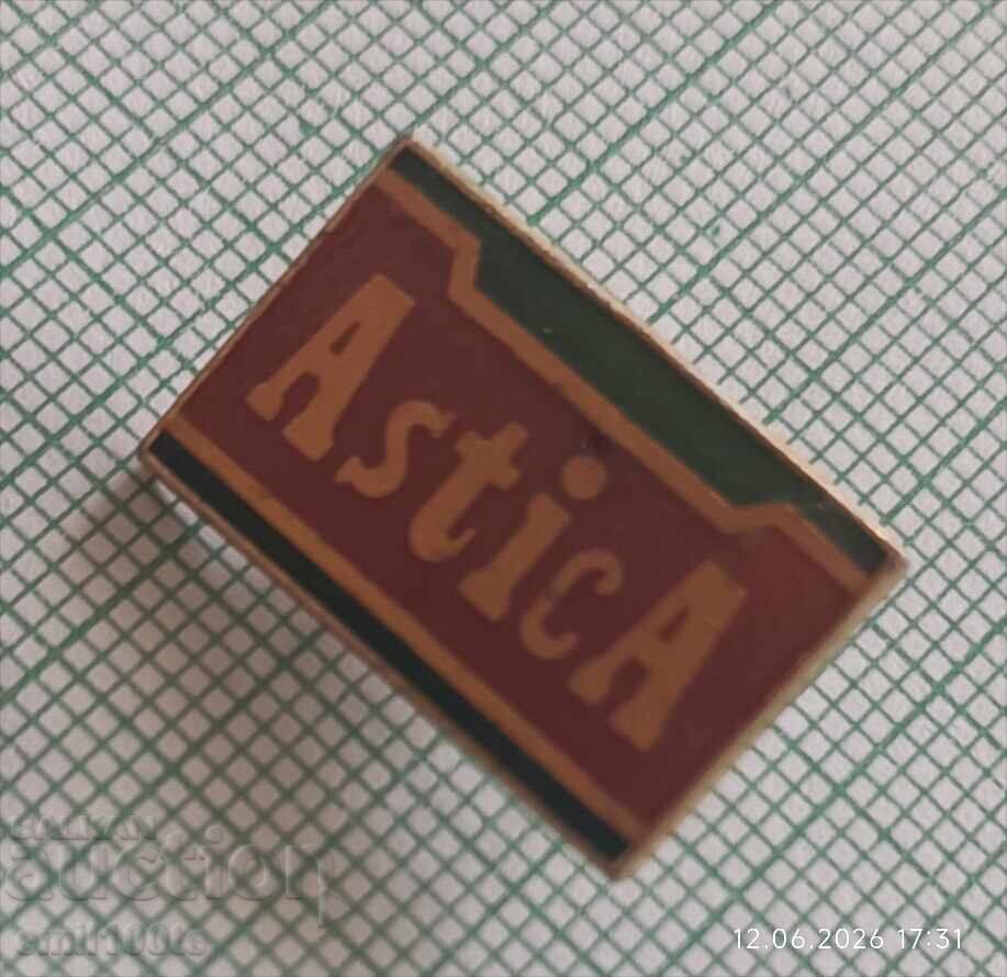 Licitație Insignă - Bere Astika Licitație Insignă - Bere Astika