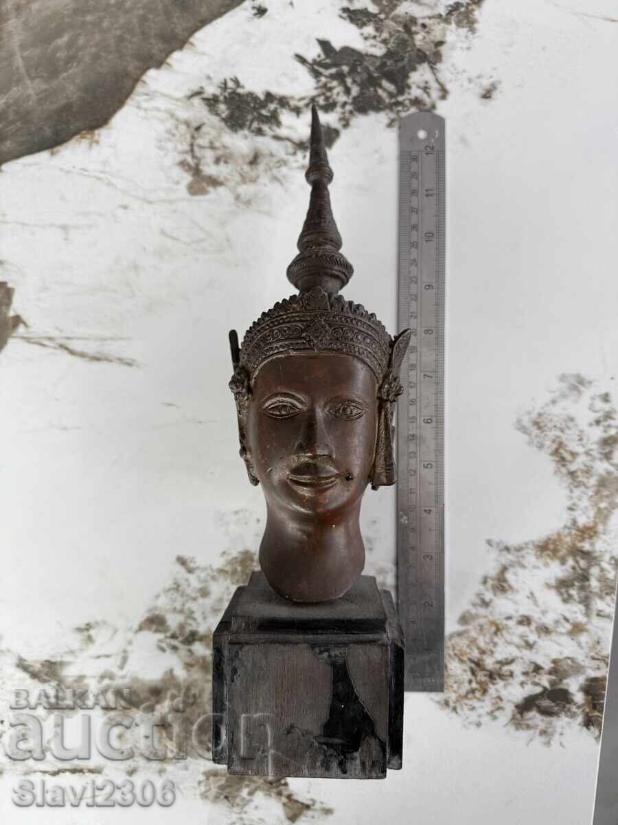 Vintage Thai bronze Buddha casting - 6 Vintage Thai bronze Buddha casting - 6