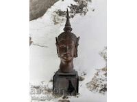 Vintage Thai bronze Buddha casting