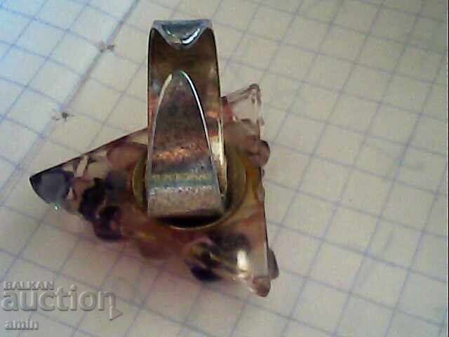 Silver Preston very rare with quartz and amethyst - 5