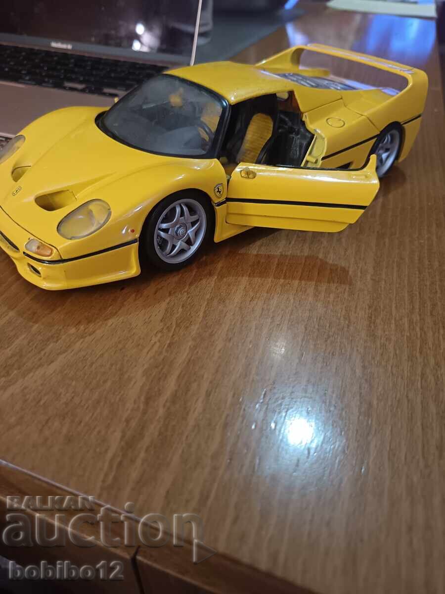 Mașinuță Vintage Maisto 1:18 Ferrari F50 galbenă cu preț € 20.00 | 39.12 BGN Mașinuță Vintage Maisto 1:18 Ferrari F50 galbenă cu preț € 20.00 | 39.12 BGN
