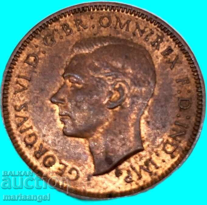 Livrarea Marea Britanie 1 Farthing 1947 Bronz