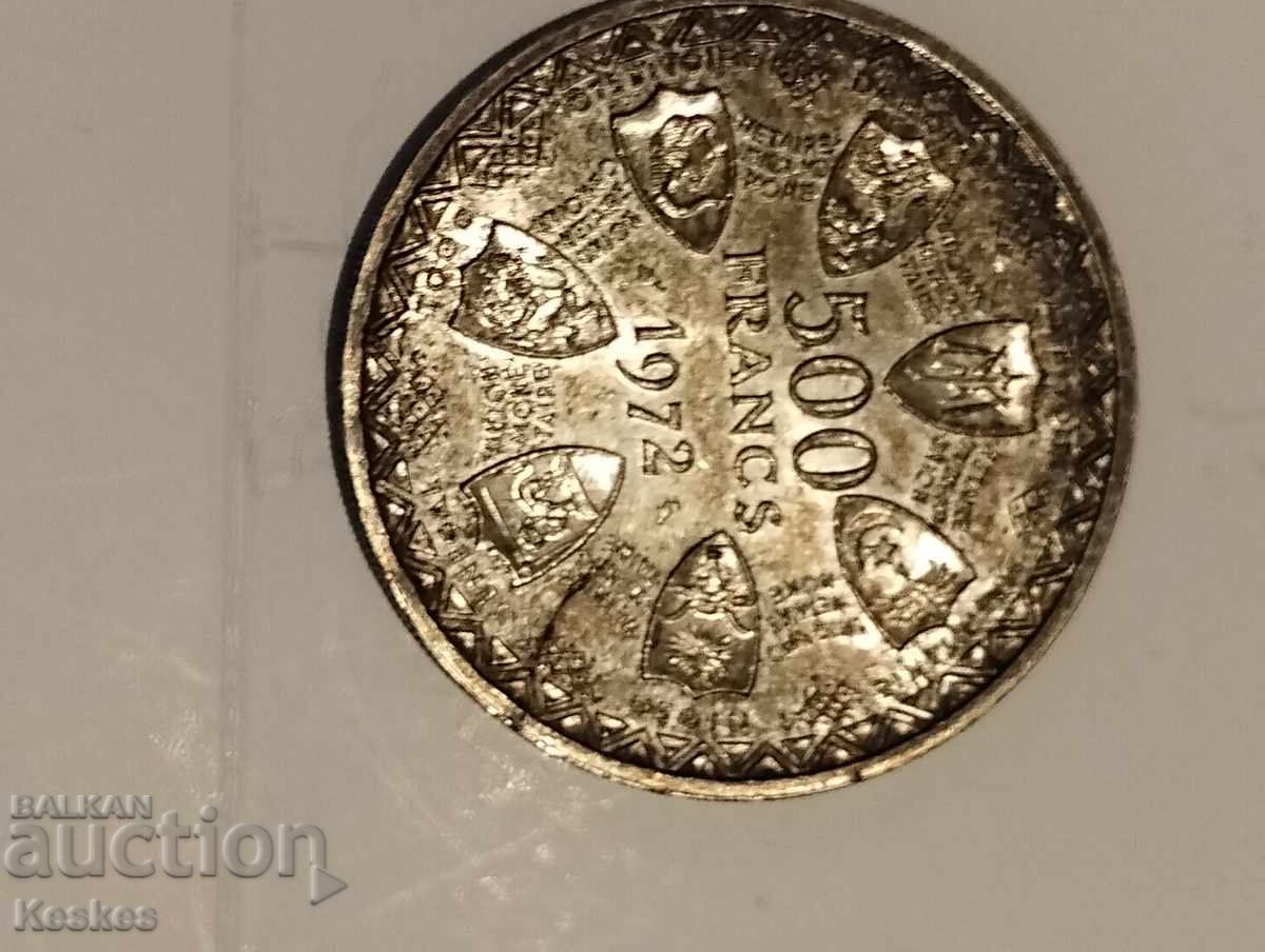 Statele Africii de Vest 1972 500 franci - 5