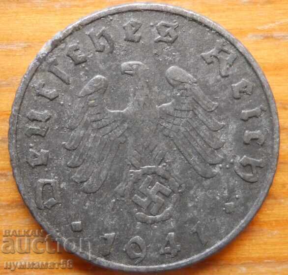 5 Pfennig 1941 - Germany (B) /c with price € 1.00 | 1.96 BGN